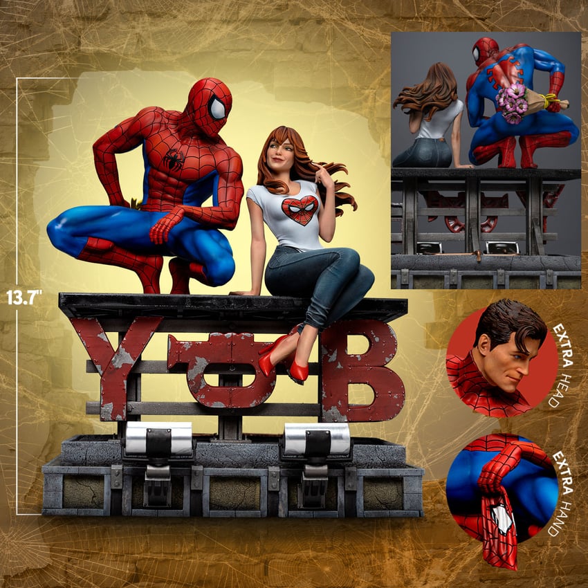 Spider-Man and MJ