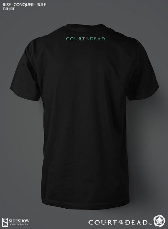 Rise Conquer Rule Process Print T-shirt