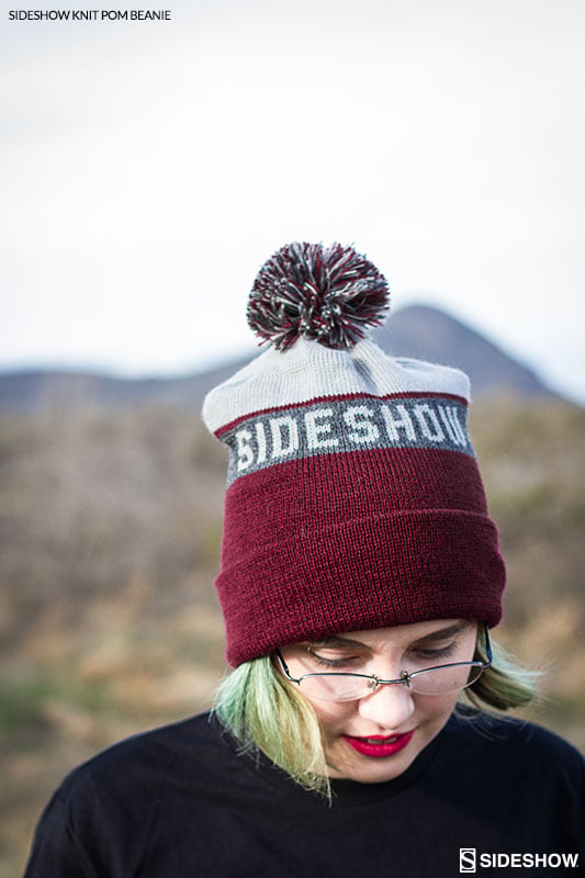 Sideshow Knit Pom Beanie