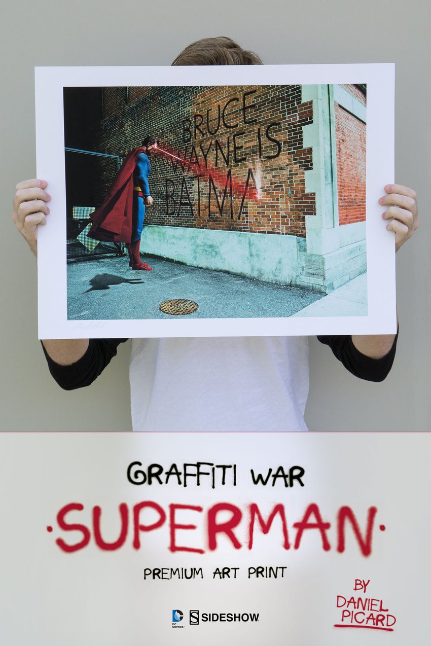 Graffiti War Superman