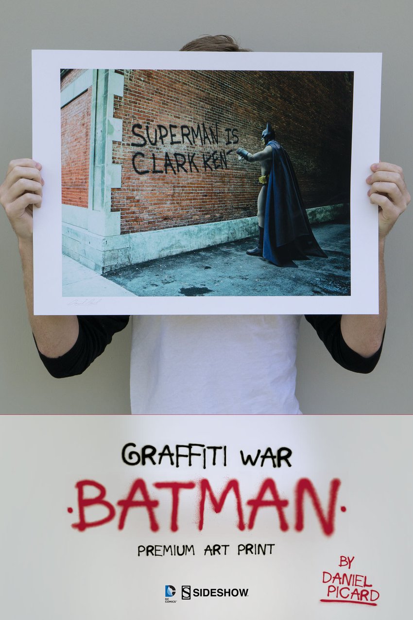 Graffiti War Batman