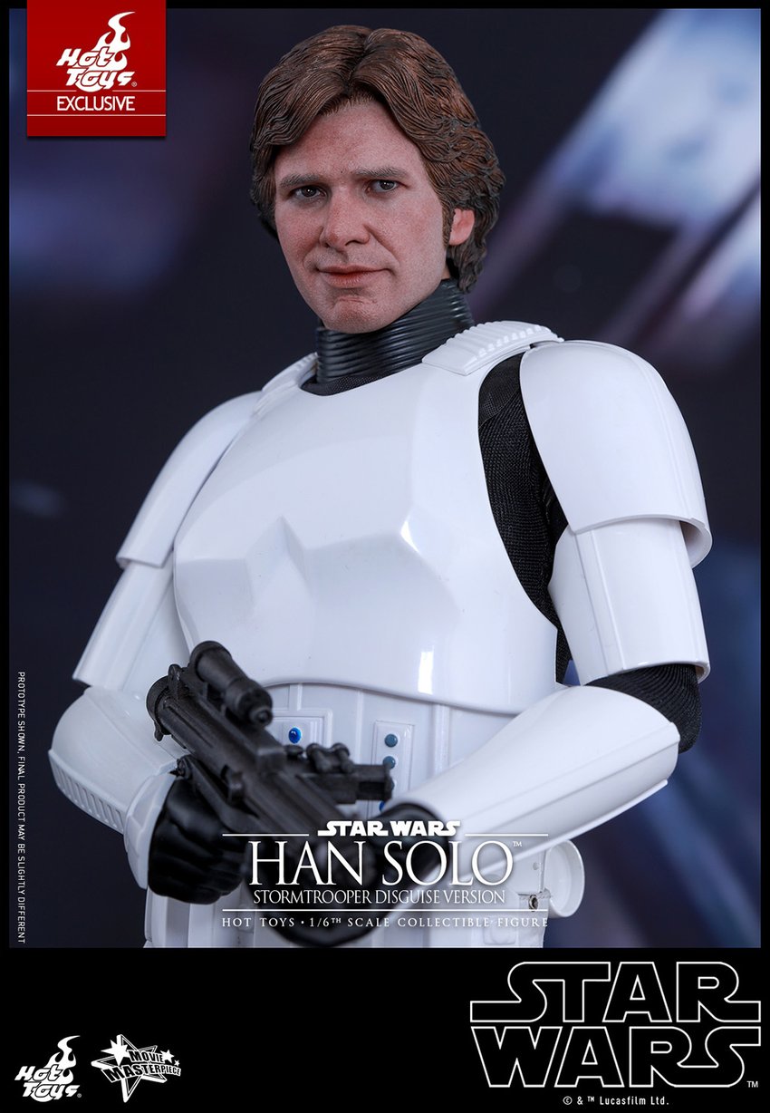 Han Solo Stormtrooper Disguise Version