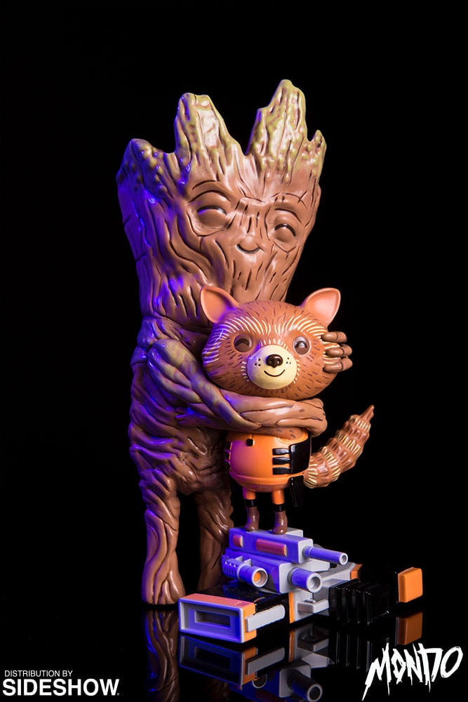 Rocket and Groot Treehugger