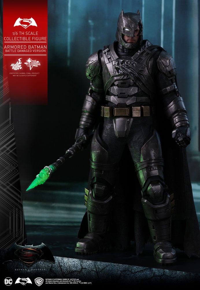 Armored Batman Battle Damaged Version