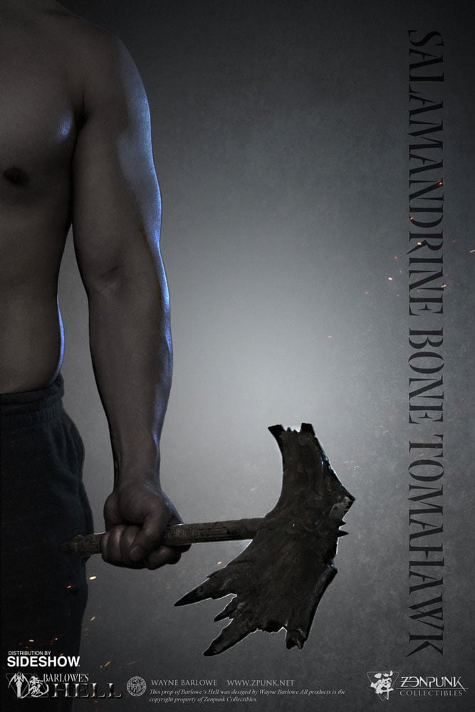 Baron Faraiis Salamandrine Bone Tomahawk