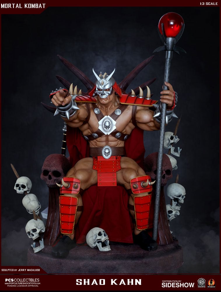 Shao Kahn on Throne