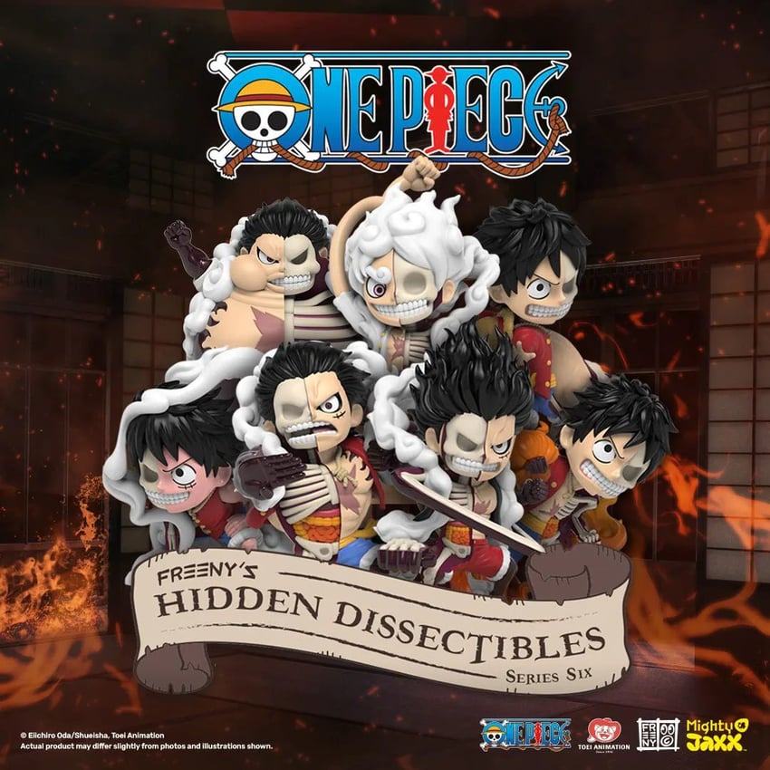 FreenyÂ¡Â¯s Hidden Dissectibles: One Piece (Luffy Gears Edition)