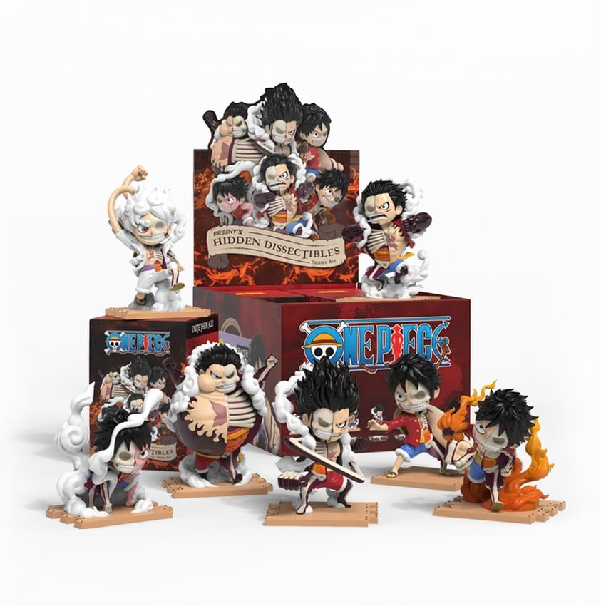 Freeny¡¯s Hidden Dissectibles: One Piece (Luffy Gears Edition)