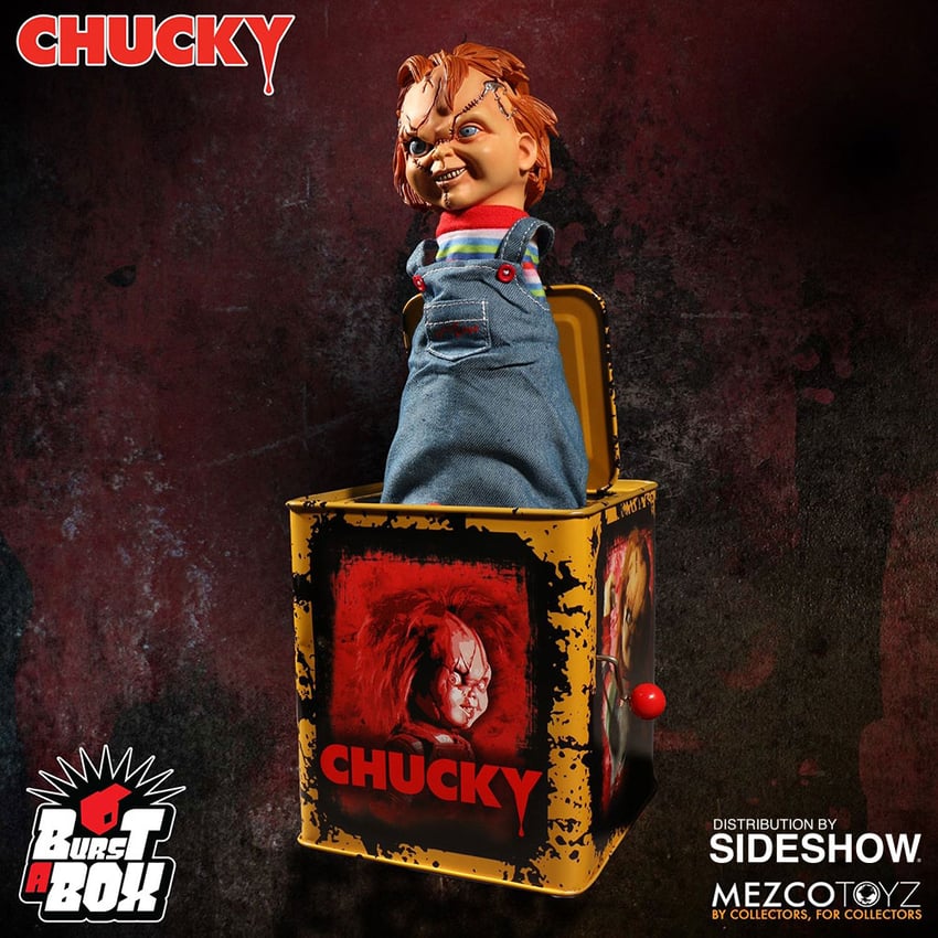 Burst a Box Scarred Chucky