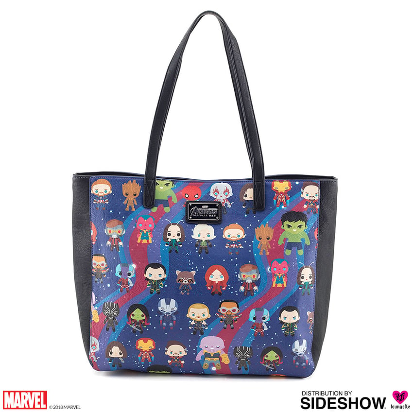 Avengers Infinity War Kawaii Print Tote Bag