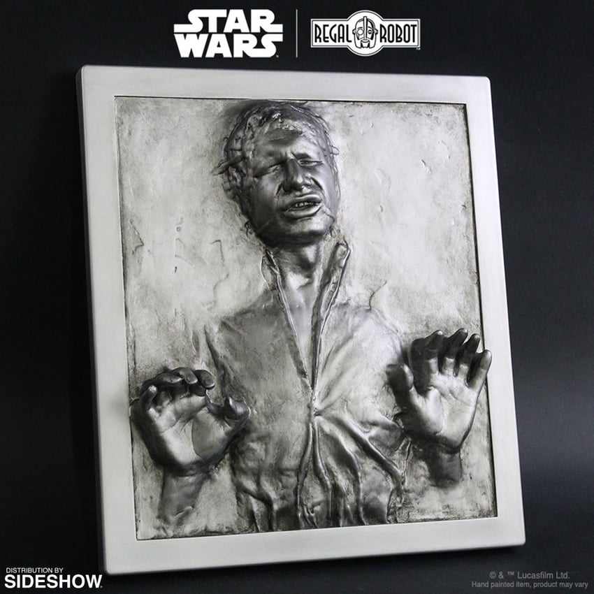Han Solo in Carbonite Plaque