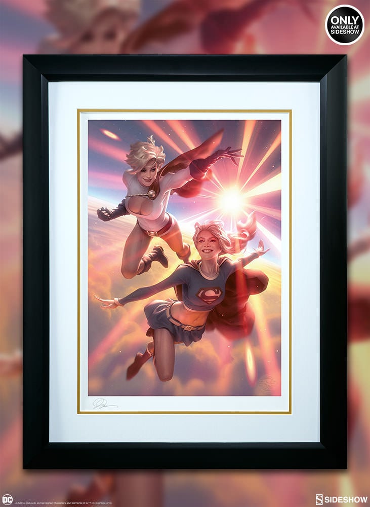 Supergirl and Power Girl