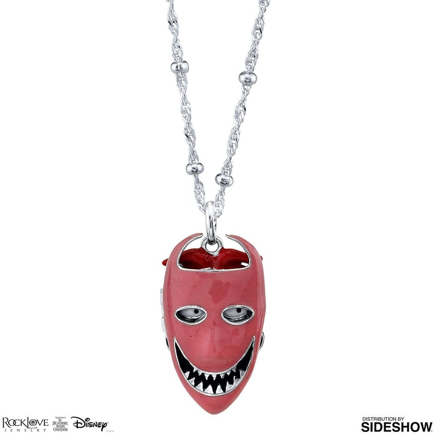 Lock Mask Necklace