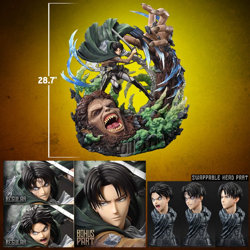 Levi vs. Beast Titan (Bonus Version)