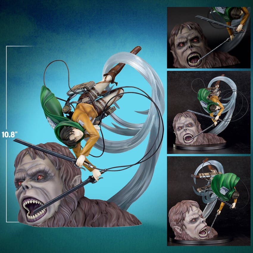 Levi vs Beast Titan