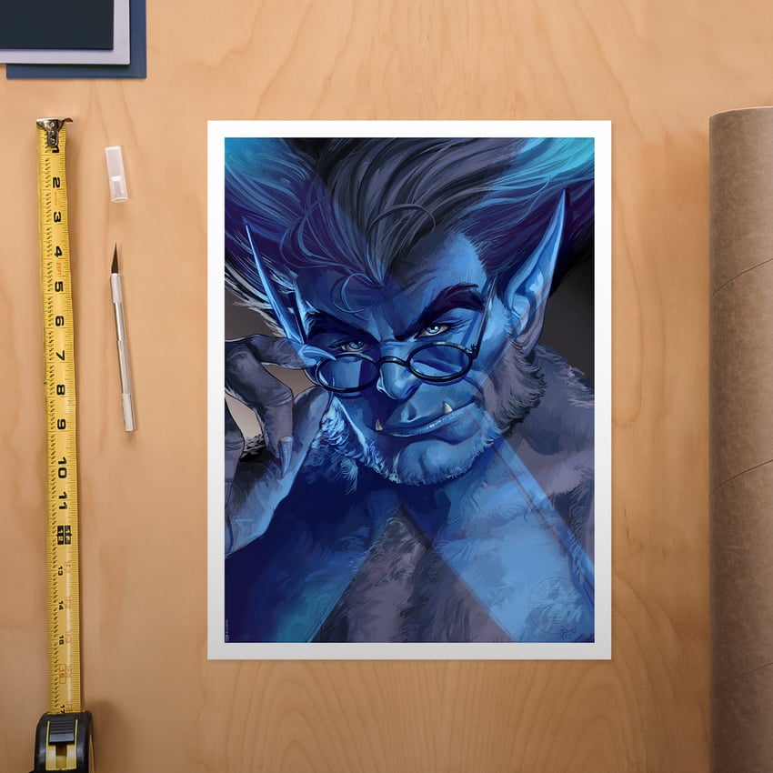 X-Men Portraits: Beast 1 1392-x-men-portraits-beast-1.jpg