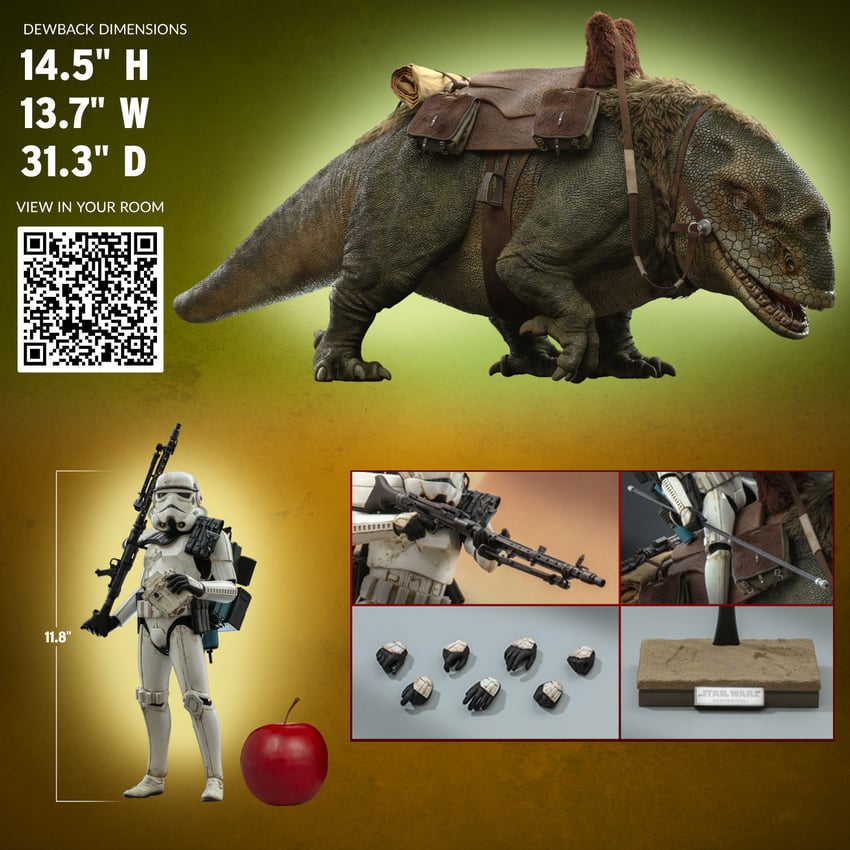 Sandtrooper Sergeant? and Dewback?