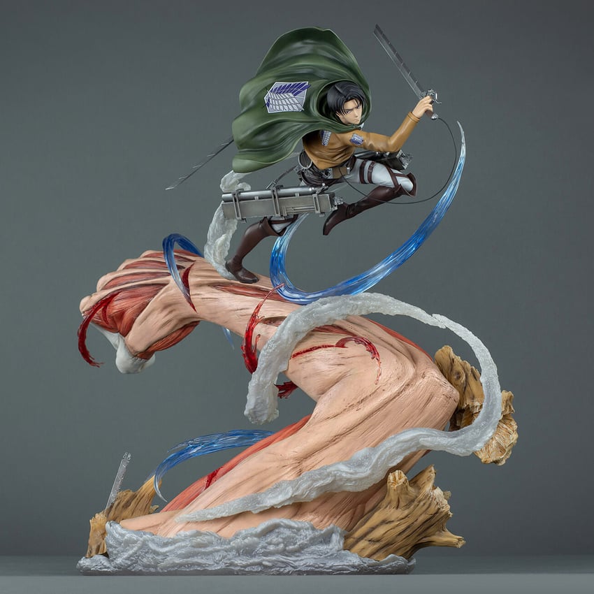 Levi vs Female Titan