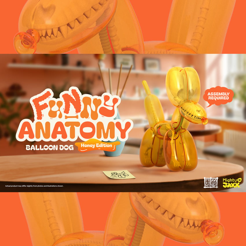 Balloon Dog Anatomy (Honey Edition)