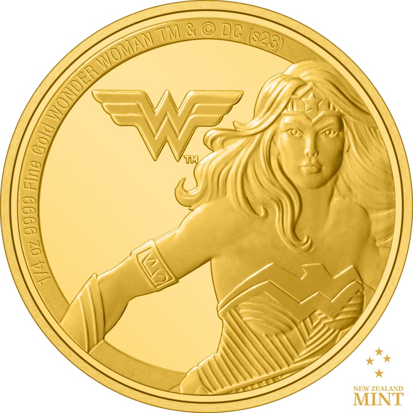Wonder Woman ?oz Gold Coin