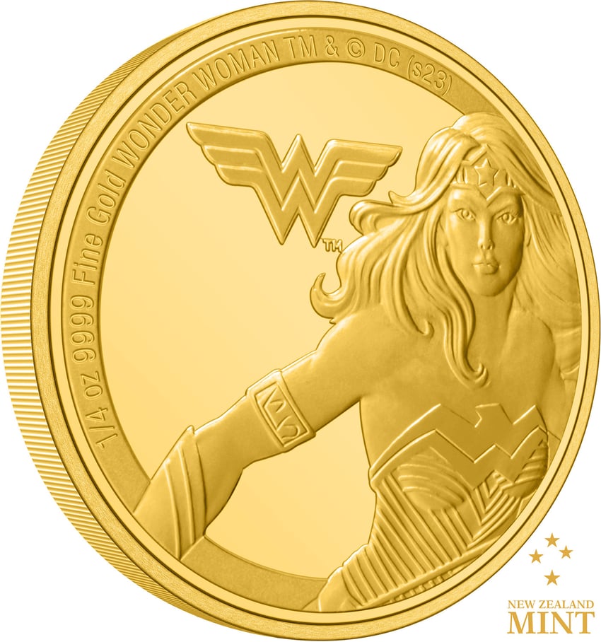 Wonder Woman ?oz Gold Coin