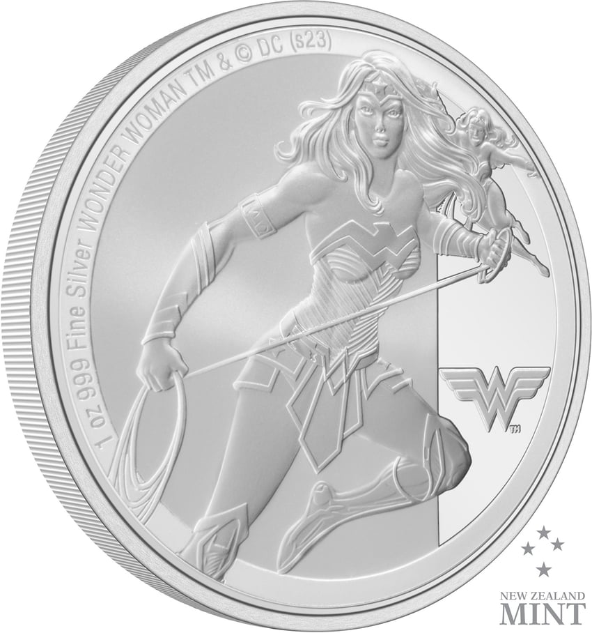 Wonder Woman 1oz Silver Coin