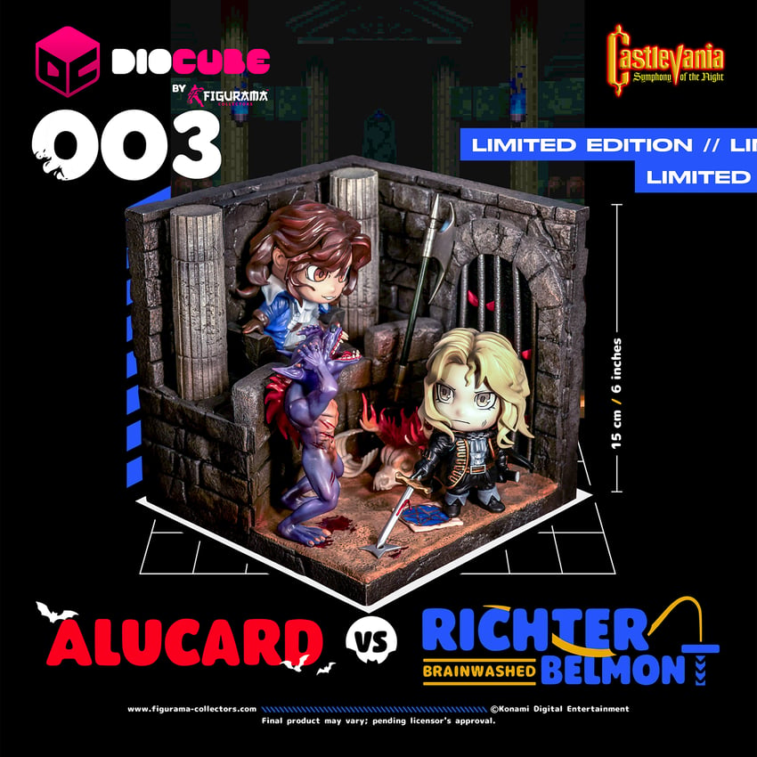 Castlevania: Alucard Vs. Richter Belmont DioCube