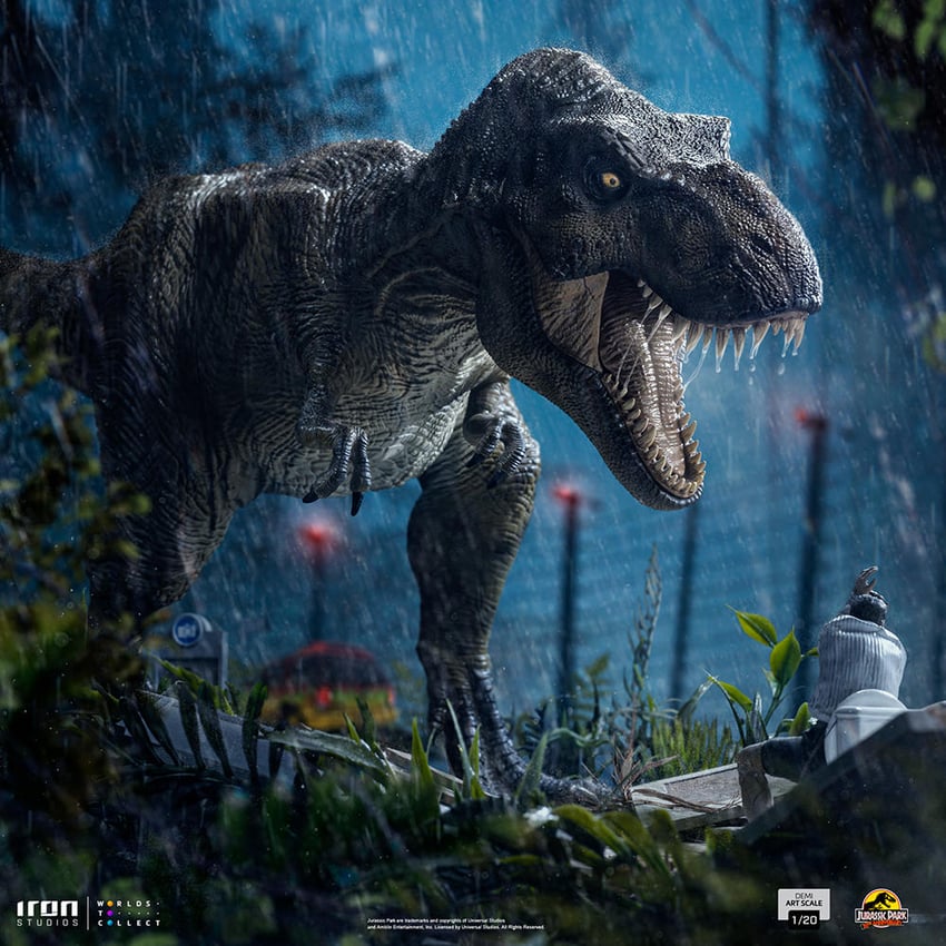 T-Rex and Donald Gennaro
