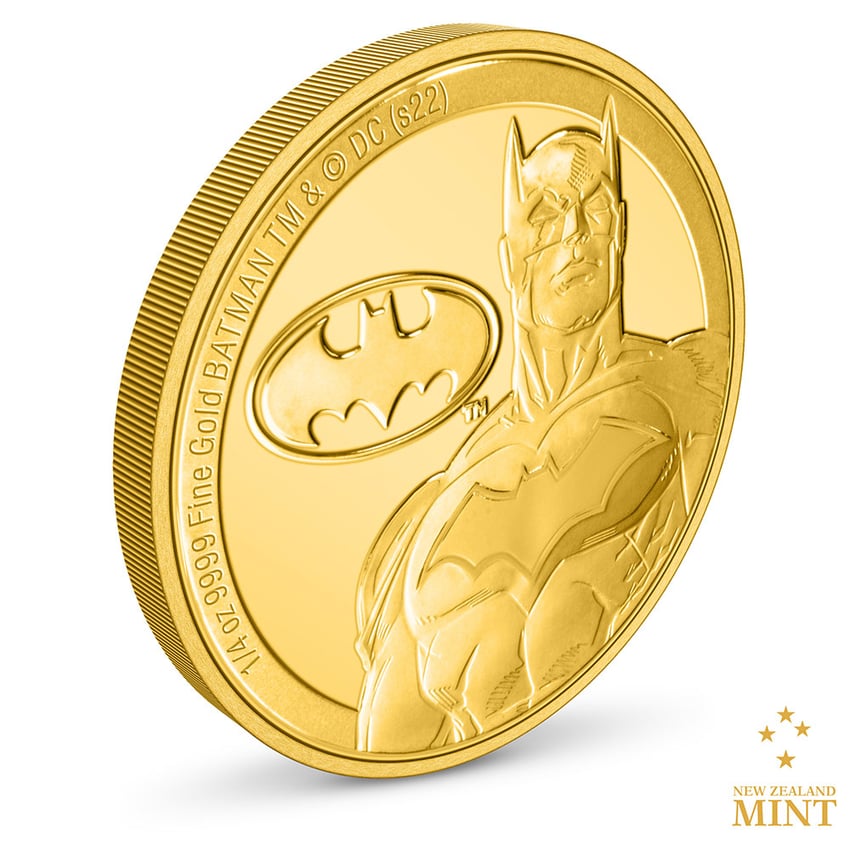 Batman Classic 1/4oz Gold Coin