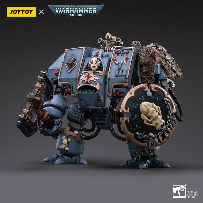 Space Wolves Venerable Dreadnought Brother Hvor