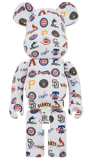 Bearbrick MLB National League 1000%