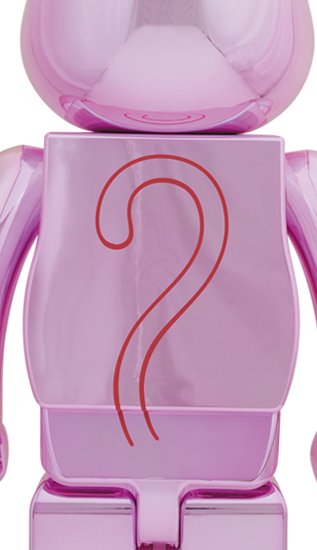 Be@rbrick Pink Panther (Chrome Ver.) 1000%
