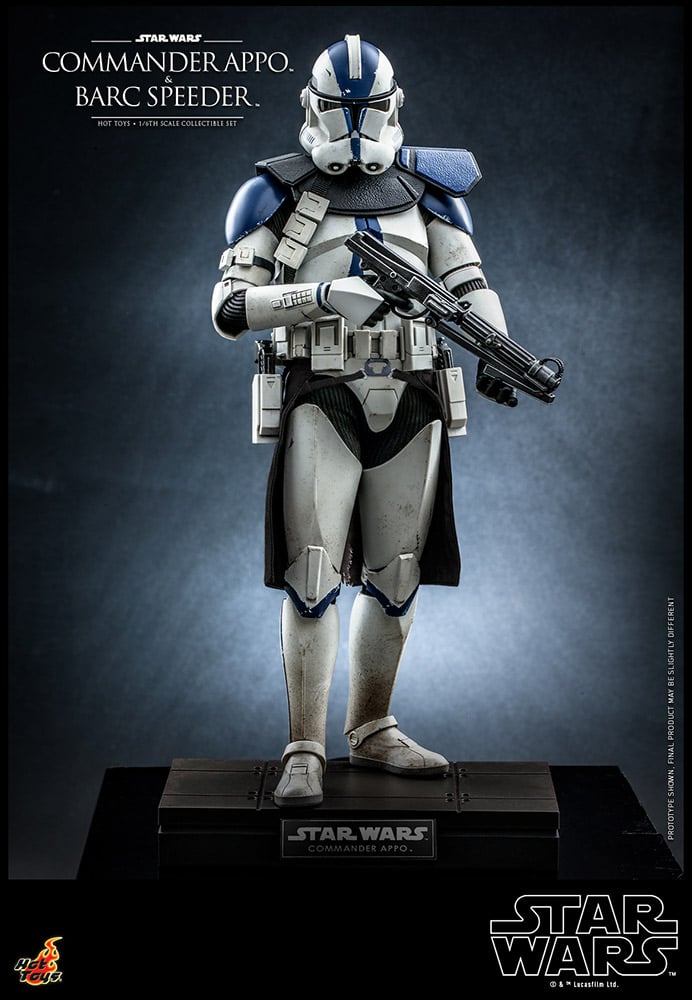 Commander Appo with BARC Speeder