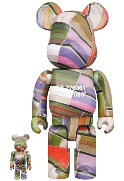 Be@rbrick Benjamin Grant Overview Lisse 100% and 400%