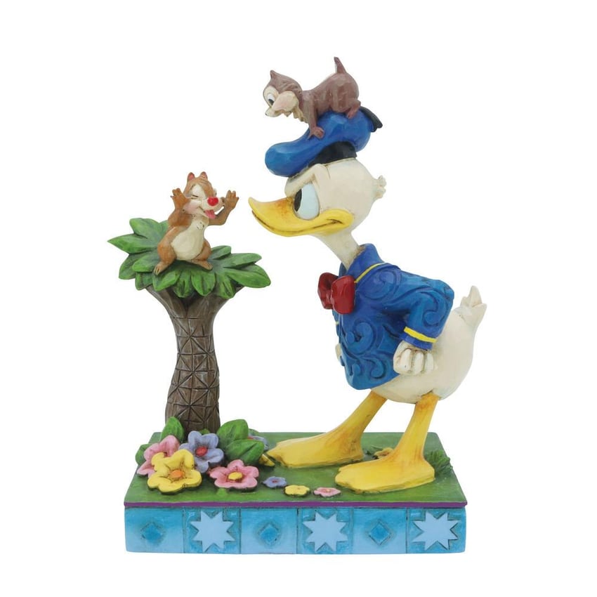 Donald with Chip and Dale