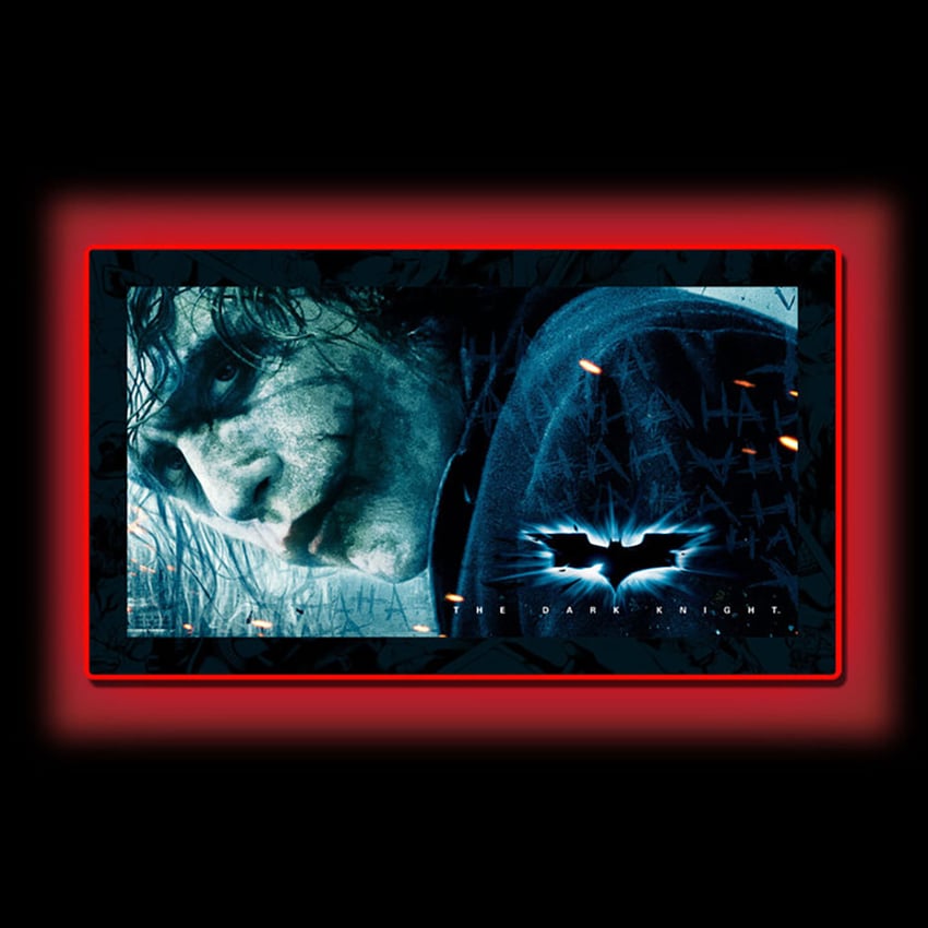 The Dark Knight Joker (05) LED Mini-Poster Light