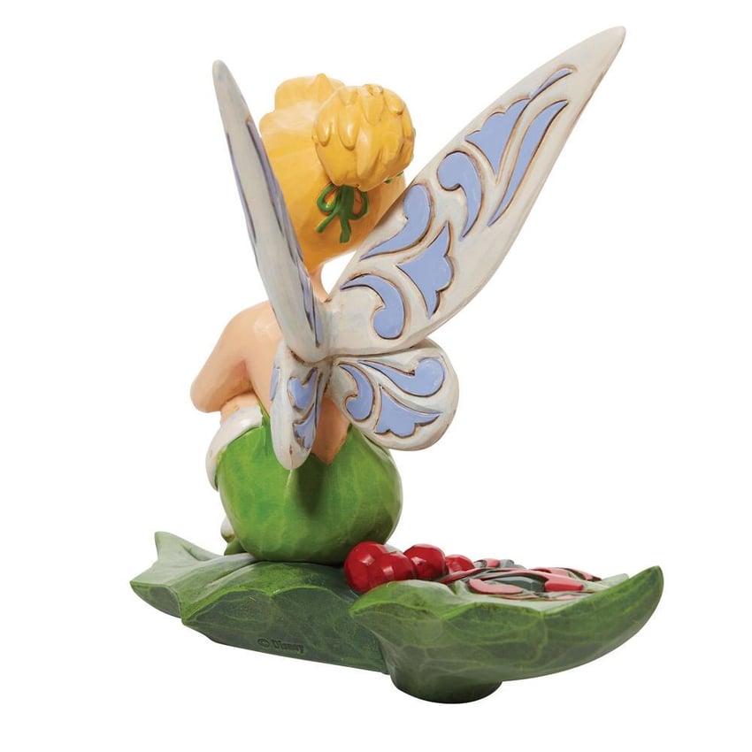 Tinkerbell Sitting on Holly