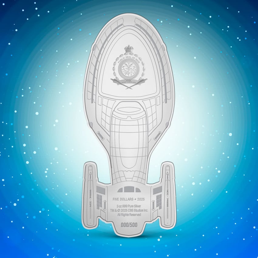 U.S.S. Voyager NCC-74656 Coin