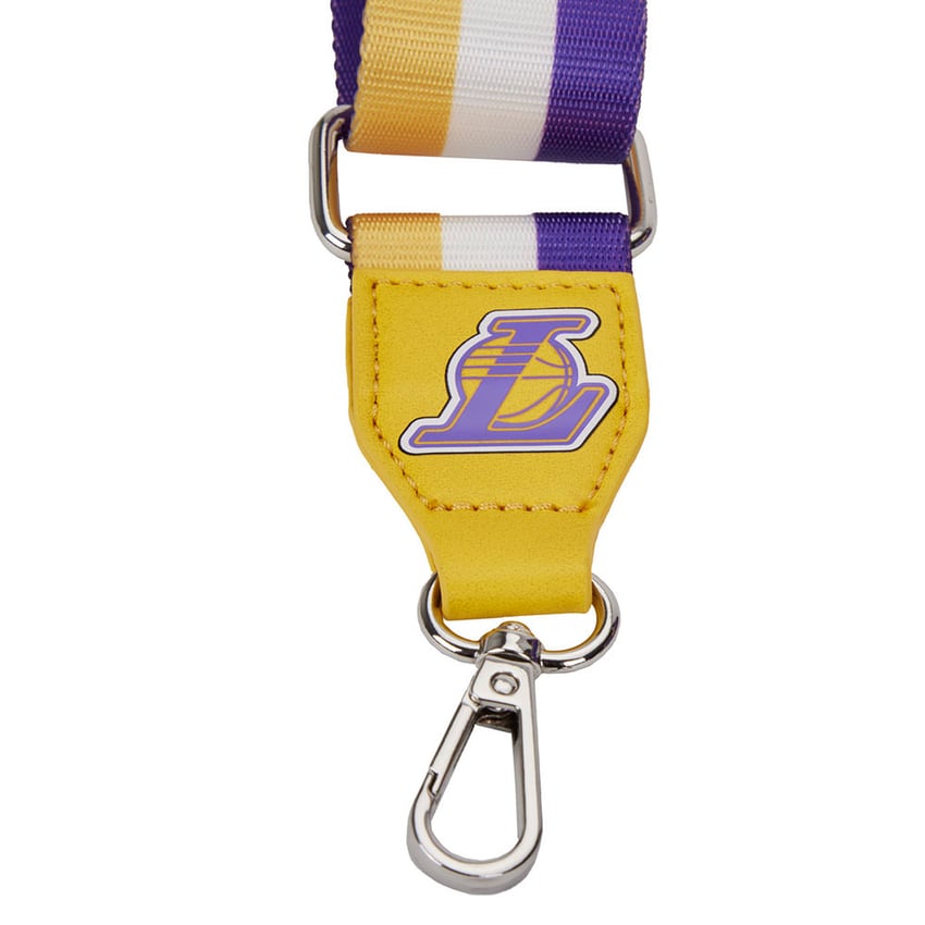 Lakers Debossed Logo Cross Body Bag