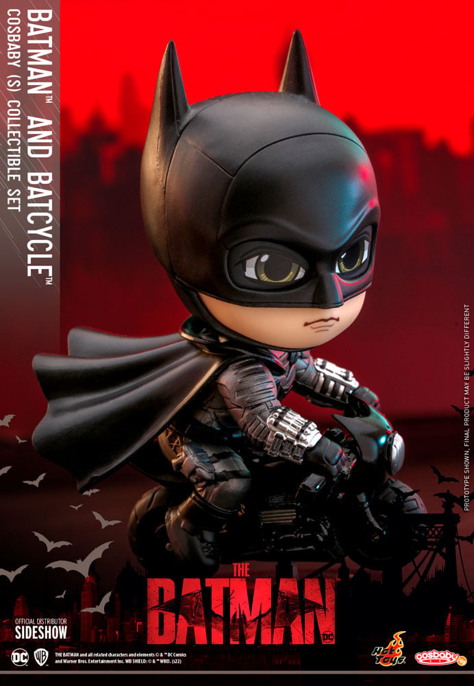 Batman and Batcycle