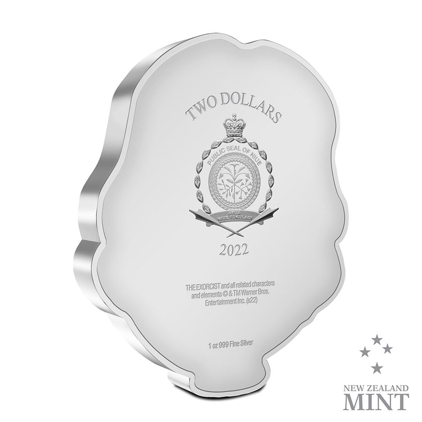 The Exorcist 1oz Silver Coin