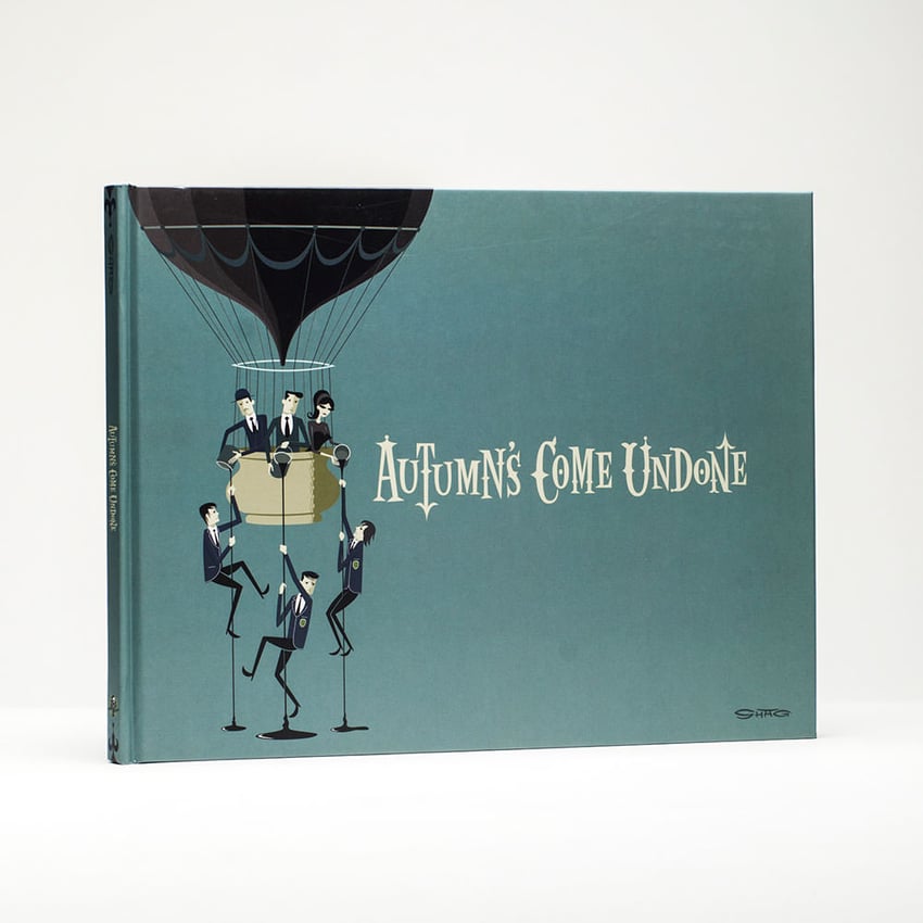 Exclusive Shag Print and Autumn's Come Undone Book Set