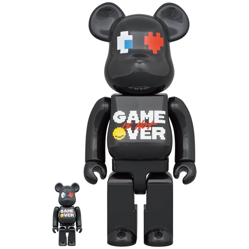 Be@rbrick Pac-Man x Grafflex 100Â£Â¥ and 400Â£Â¥ Set