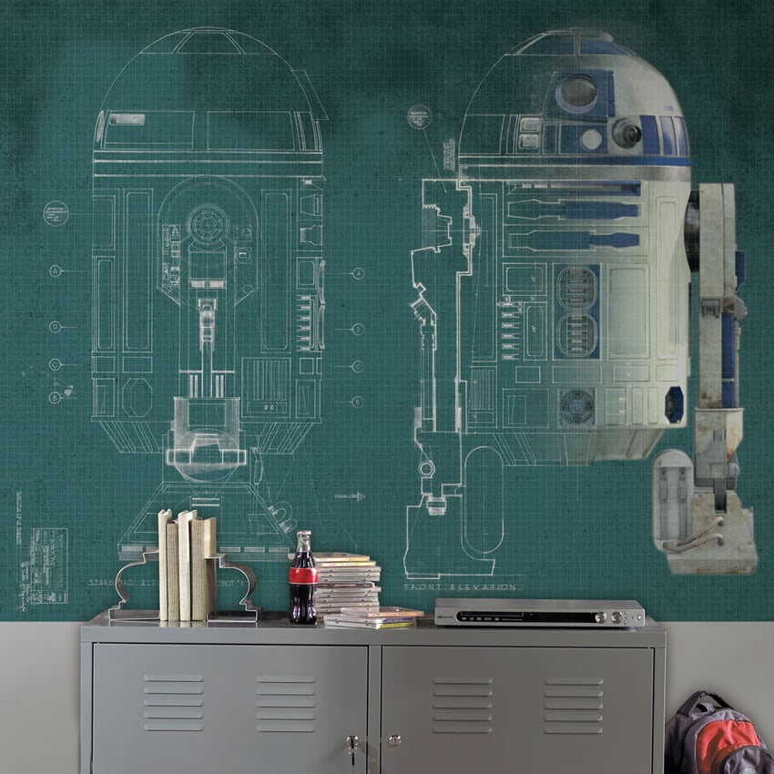 Star Wars R2-D2 Wallpaper Mural 1 4739-star-wars-r2-d2-wallpaper-mural-1.jpg