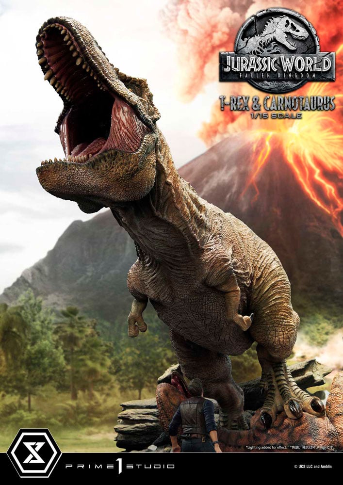 T-Rex & Carnotaurus