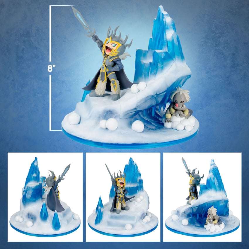 Lil' Champions Snow Fight Arthas