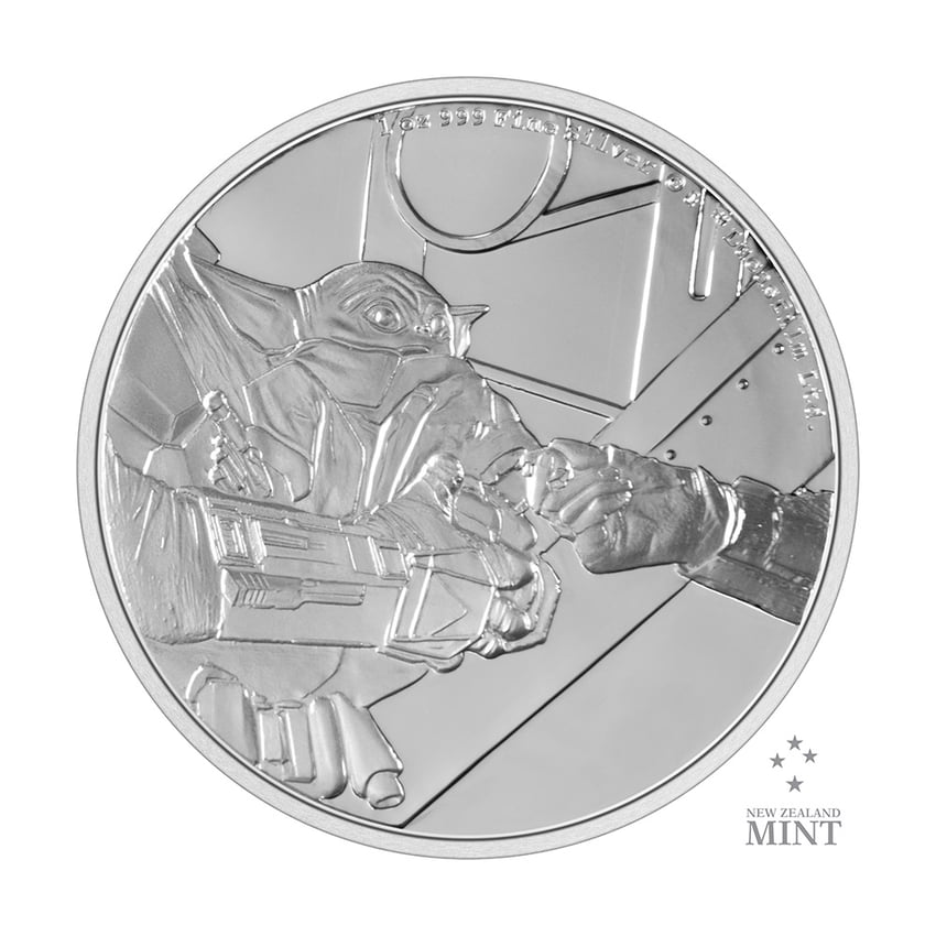 Grogu 1oz Silver Coin