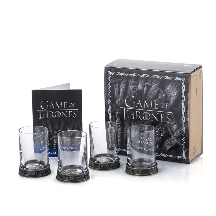 House Sigils Shot Glass Quartet