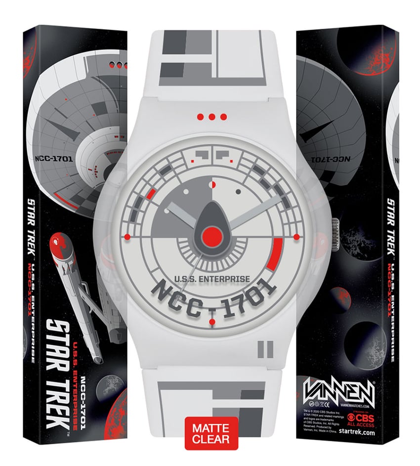 Star Trek U.S.S. Enterprise Clear Watch