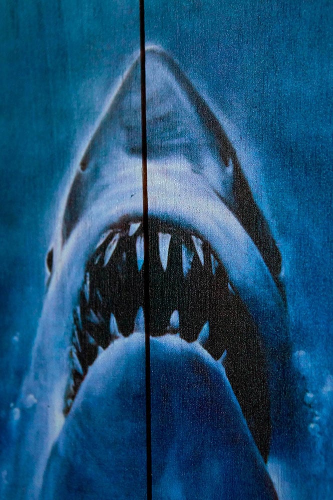 Jaws WOODART 3D Â¡Â°1975 ArtÂ¡Â±